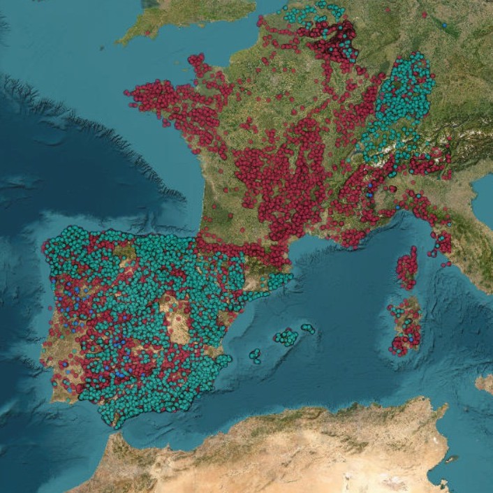 Mine View Service based on Min4EU dataset